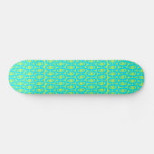 modern kleurig patroon skateboard (Horizontaal)