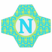 modern kleurig patroon voetbal (Enkel)