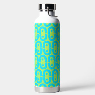 modern kleurig patroon waterfles