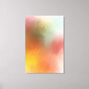 Modern kleurrijk Abstract kunstwerk Trendy Stijlvo Canvas Afdruk