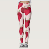 Modern kleurrijk Apple patroon legging ontwerp (Voorkant)