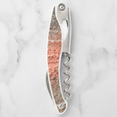 Modern kleurrijk hout kurkentrekker (Achterkant)