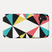 Modern, kleurrijk, leuk, trendy, geometrisch patro Case-Mate iPhone case (Achterkant (horizontaal))