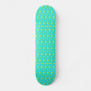modern kleurrijk patroon skateboard