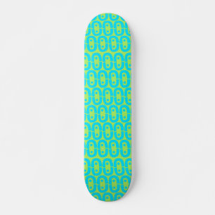 modern kleurrijk patroon skateboard