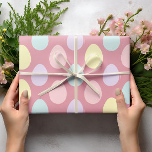 Modern kleurrijk patroonpatroon Paspoortrooster Cadeaupapier