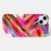 Modern kleurvol Case-Mate iPhone case (Achterkant (horizontaal))