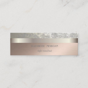 Modern Koel Elegant Professioneel Mini Visitekaartje