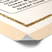 Modern koraal Abstract verbazingwekkend Poster (Hoek)