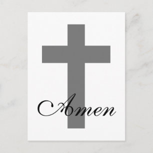 modern KROSS + AMEN   Briefkaart