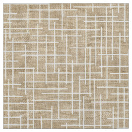 Modern kruisraster jute textuurpatroon stof