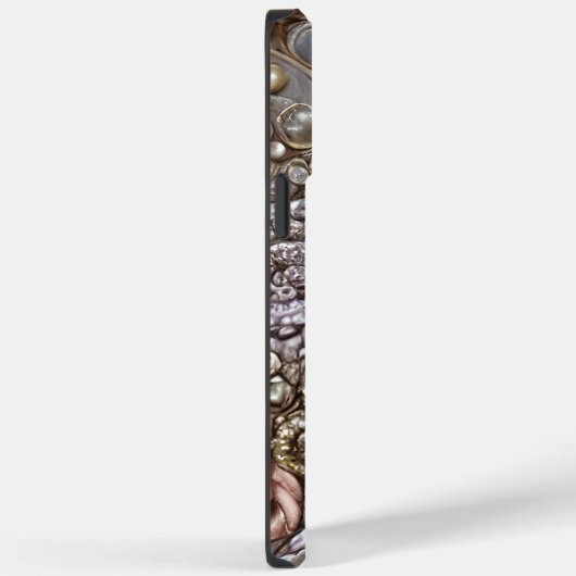 Modern kunstleder Abstract Case-Mate iPhone Case (Achterkant / Rechts)