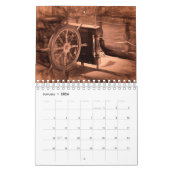 Modern  Kunstontwerp 2024 Maandelijks Kalender (Jan 2026)