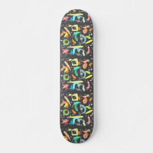 Modern kunstskateboard skateboard