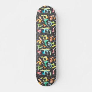 Modern kunstskateboard skateboard