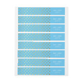 MODERN LABEL schattige confetti vlekken goud baby  (Vel)