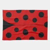 Modern Ladybug Kitchen Towel Theedoek (Horizontaal)