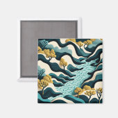 Modern Landscape Magneet (Voorkant / Achterkant)