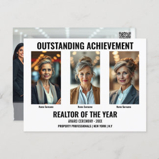 Modern Landscape Photo Briefkaart Bewerkbare Sjabl