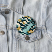 Modern Landscape Ronde Button 7,6 Cm (In situ)