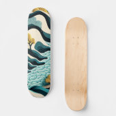 Modern Landscape Skateboard (Voorkant)