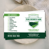 Modern Landscaping Lawn Mowing Marketing Flyer