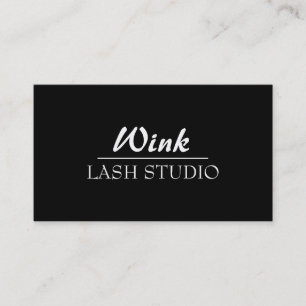 Modern Lash Extensions Lashes Beauty Salon Visitekaartje