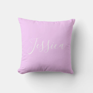 Modern Lavender Monogram Kussen