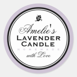 MODERN  LAVENDER | PERSOONLIJKE STICKER