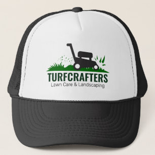 Modern Lawn Care Landscaping Maaiservice Trucker Pet