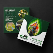 Modern Lawn Care Landscaping Maaiservice Vierkante Visitekaartje