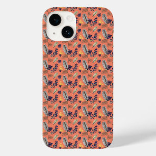 Modern Leaf Pattern Case-Mate iPhone 14 Hoesje