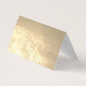 Modern legant Gold Hartelijk dank! Visitekaartjes (Achterkant)