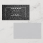 modern leisteen Visitekaartje (Voorkant / Achterkant)