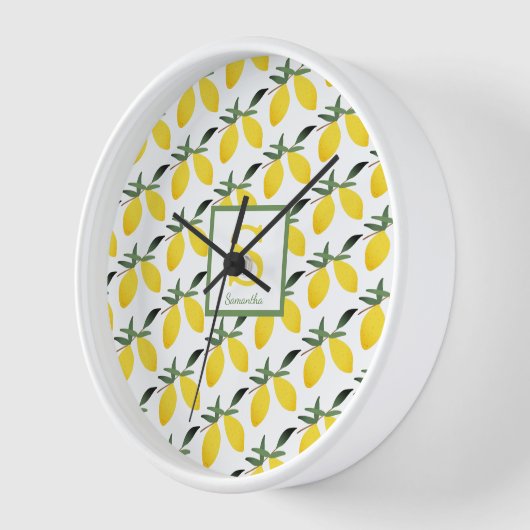 Modern Lemon Citrus Monogram (Hoek)