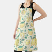 Modern Lemon Citrus Summer yellow Personalized Schort (Insitu)