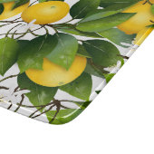 Modern Lemon Fruit Pattern Snijplank (Hoek)