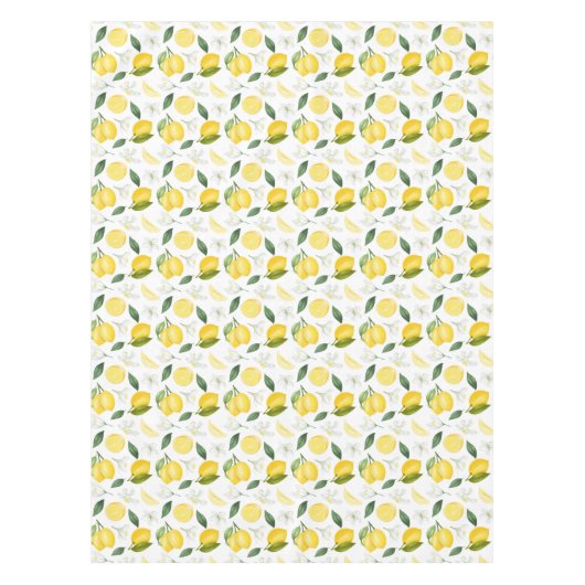 Modern Lemon Pattern Tafelkleed (Voorkant)