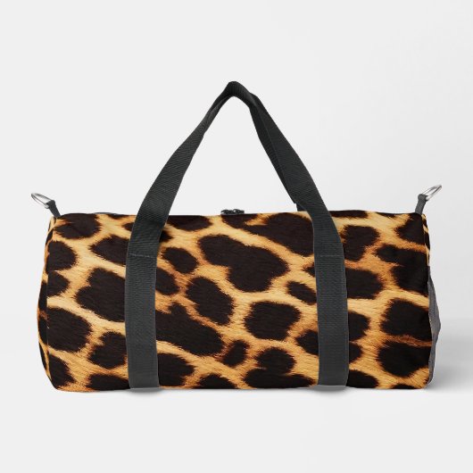 Modern Leopard Cat Animal Print Collectie Plunjezak (Voorkant)