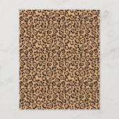 Modern Leopard House Cleaning & Maid Service Flyer (Achterkant)