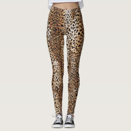 Modern Leopard huidontwerp Leggings
