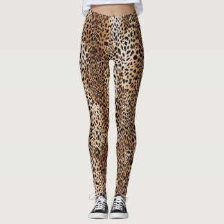 Modern Leopard huidontwerp Leggings