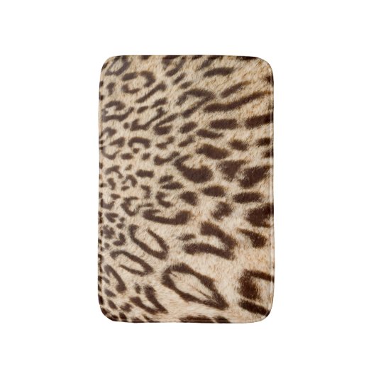 Modern leopard-ontwerp badmat (Voorkant Verticaal)