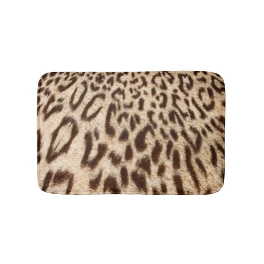 Modern leopard-ontwerp badmat (Voorkant)