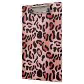 Modern Leopard Pattern Animal Klembord (Links)