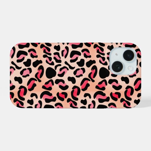 Modern Leopard Pattern Animal Print (Verso Horizontal)