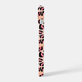 Modern Leopard Pattern Animal Print iPhone 15 Hoesje (Linkerkant)