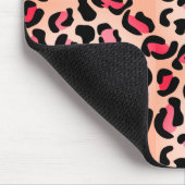 Modern Leopard Pattern Animal Print Muismat (Hoek)