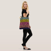 Modern Leopard Skin Pattern Tote Bag (Op model)