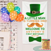 Modern Leprechaun St. Patrick's Any Age Birthday Spandoek